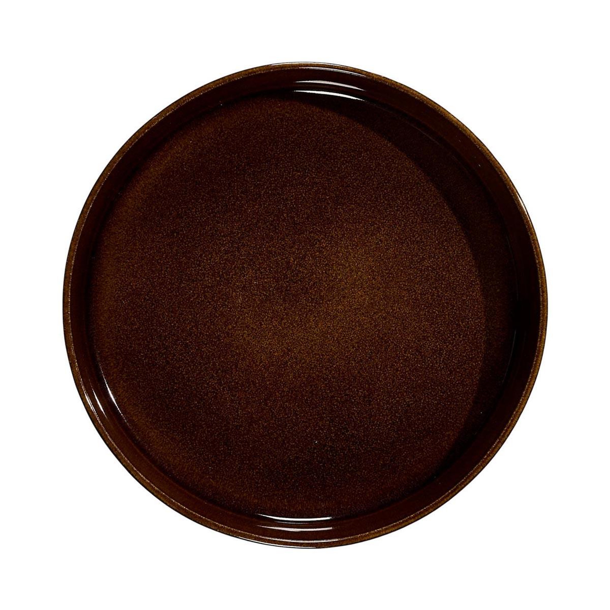 COOK CONCEPT Lot de 6 assiettes creuses  ysia  20cm marron