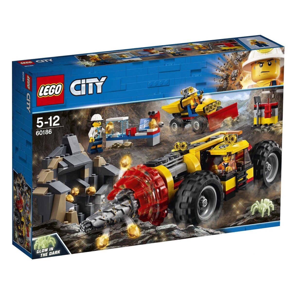 LEGO City 60186 - La foreuse de minerai