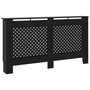 Voir la diapositive 2 : VIDAXL Cache-radiateur noir 152x19x81,5 cm MDF
