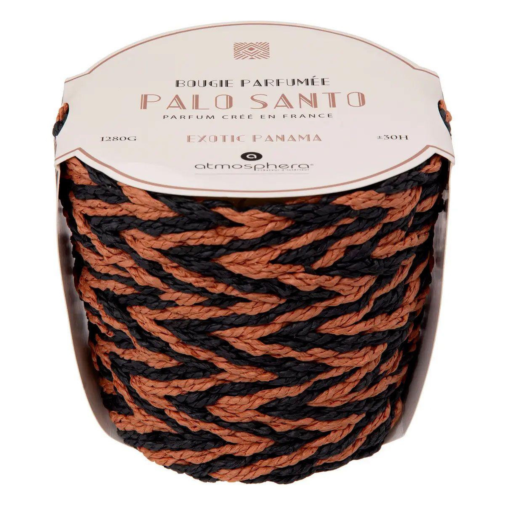 Voir la diapositive 2 : ATMOSPHERA Bougie parfumée  exotic panama  380g palo santo