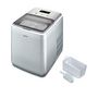 Voir la diapositive 2 : Medion MEDION Machine a glaçons (taille des glaçons petite & grande, réservoir d'eau de 2,6 litres, durée de production courte env.