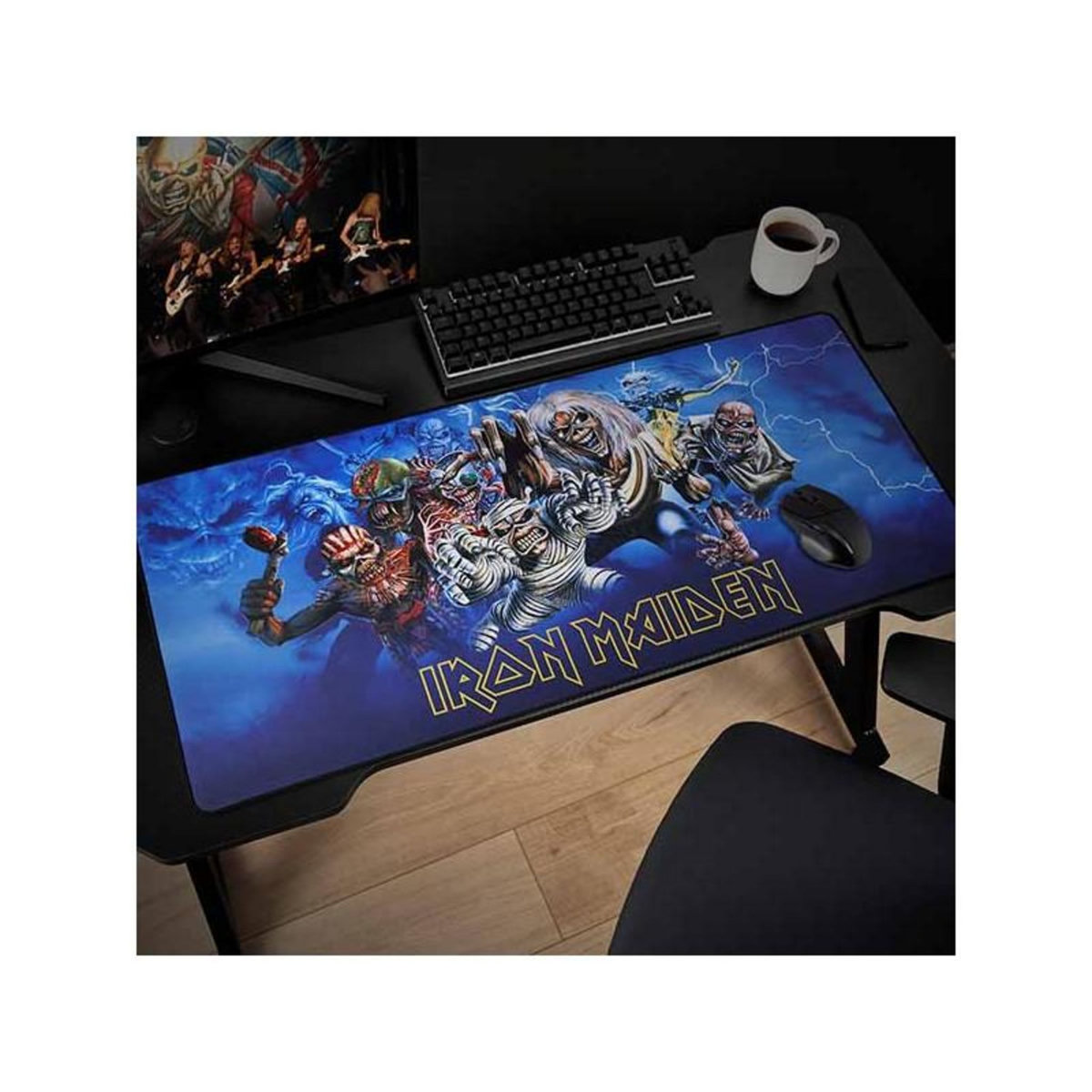 Subsonic Tapis de souris XXL gamer Iron Maiden