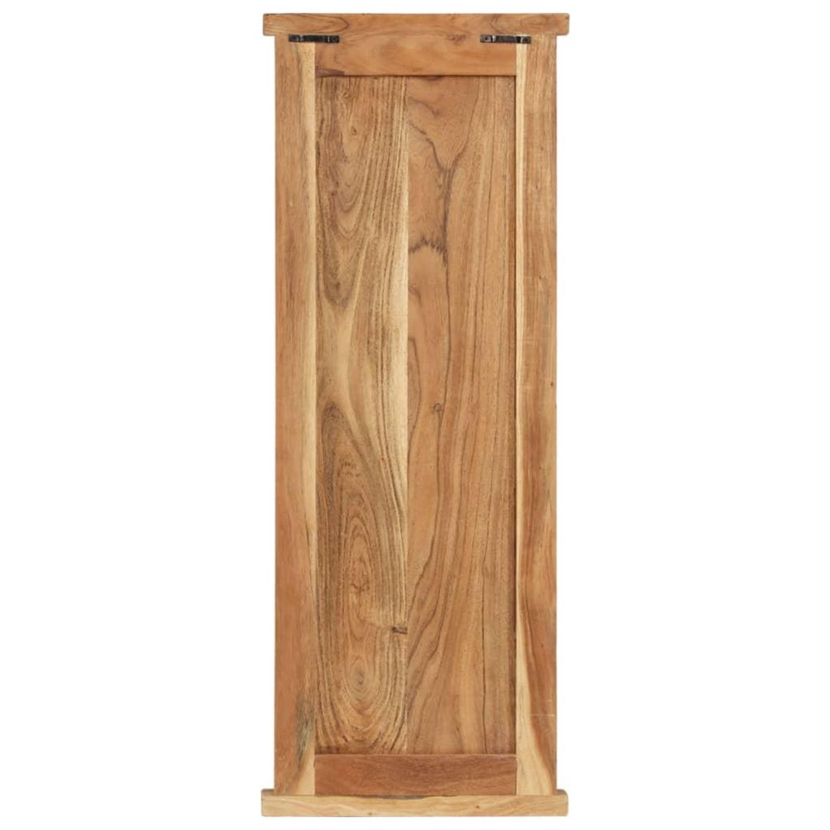 VIDAXL Porte-manteaux 2 pcs Bois massif d'acacia 38x100 cm
