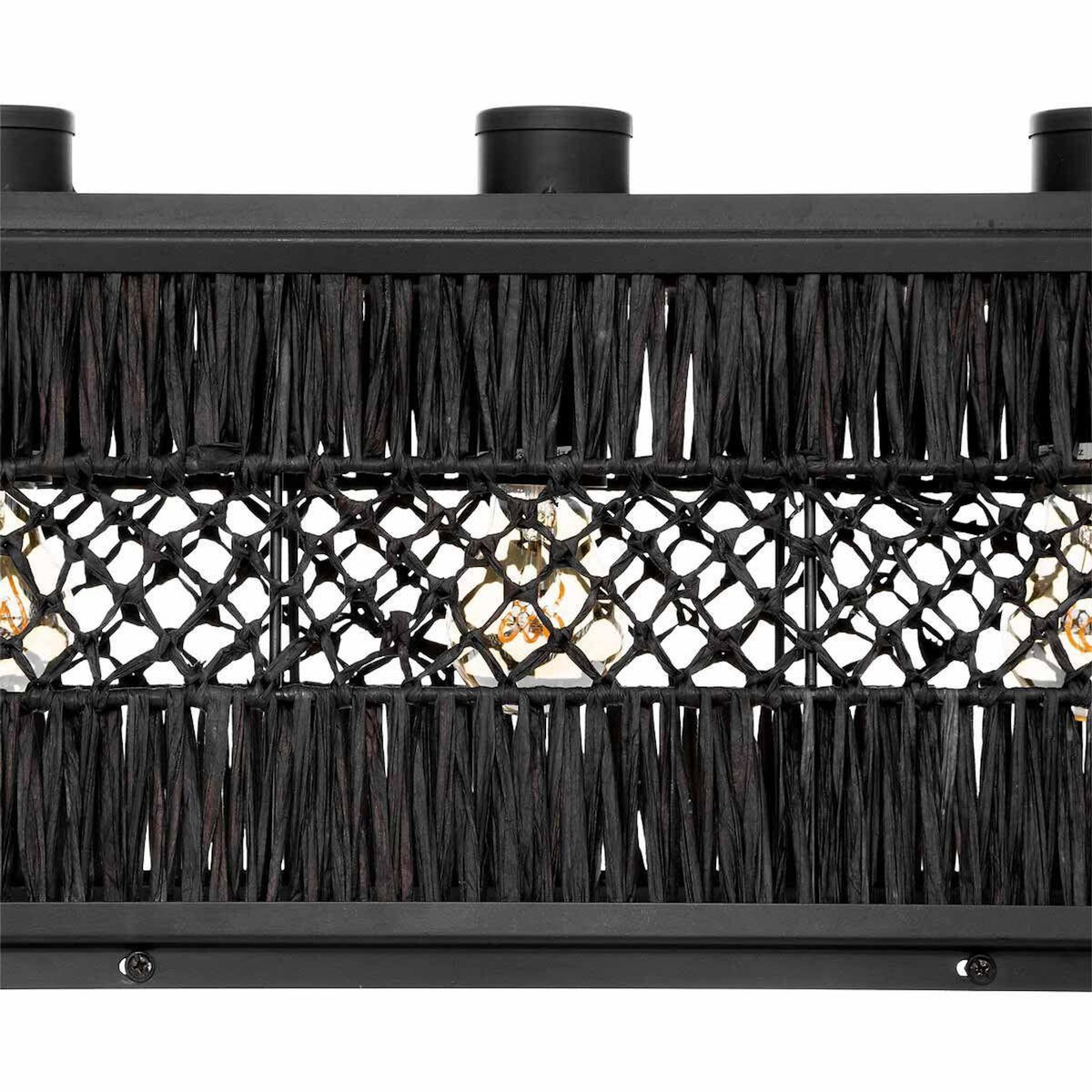 ATMOSPHERA Lampe de Plafonnier en Métal  Aaron  93cm Noir