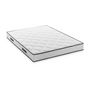 Voir la diapositive 3 : DEKO DREAM DEKO DREAM Détente Ensemble matelas + sommier 140 x 190 cm - Ressorts - 7 zones - 19 cm - Équilibré