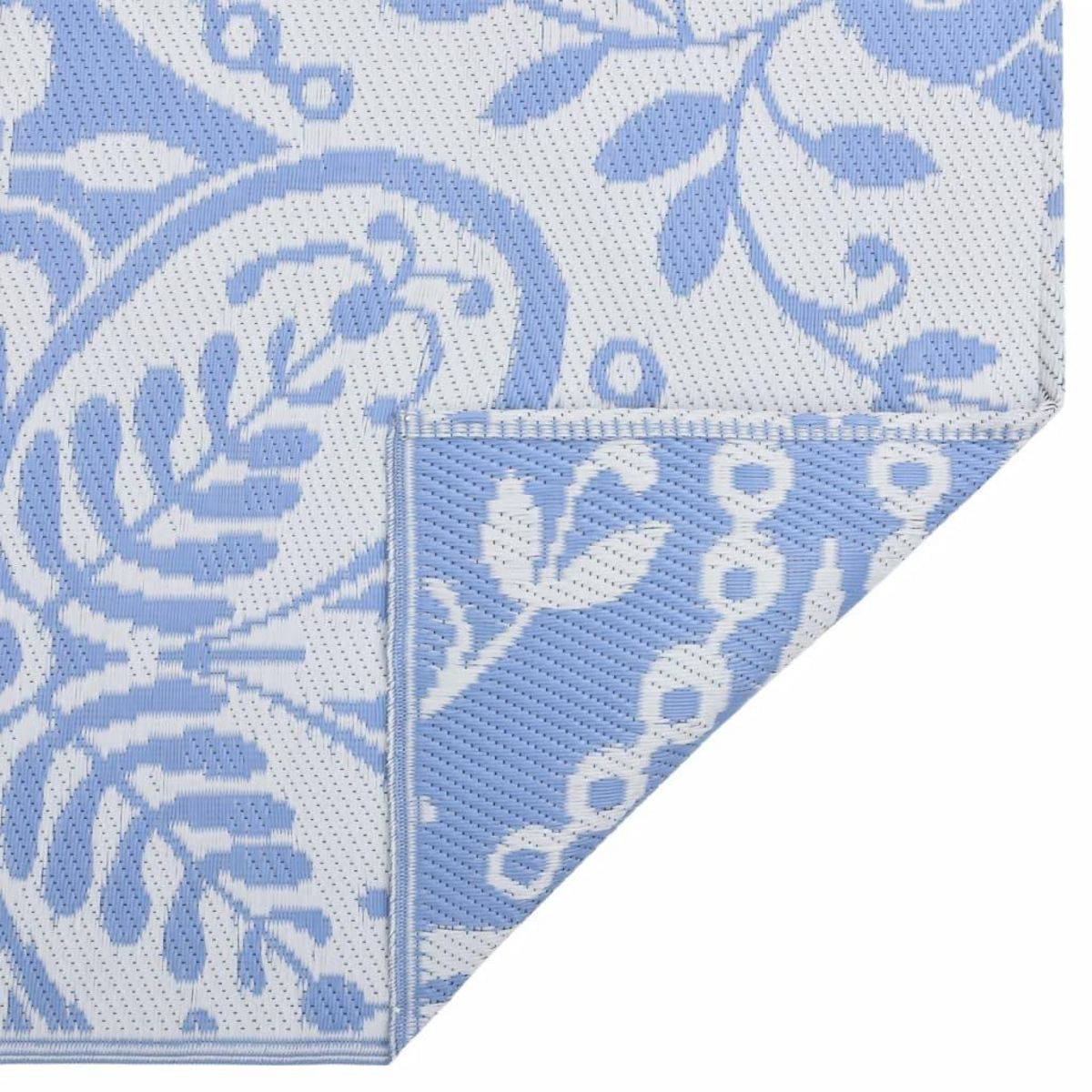 VIDAXL Tapis d'exterieur ARAKIL Bleu azure 190x290 cm PP