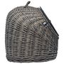 Voir la diapositive 5 : VIDAXL Cage de transport pour chats Gris 60x45x45 cm Saule naturel