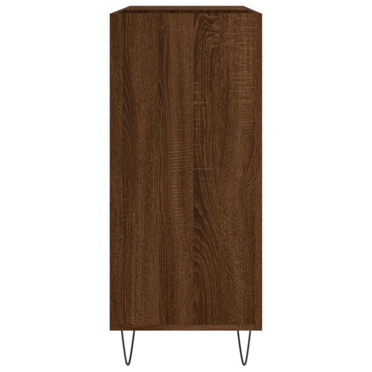 VIDAXL Armoire a disques chene marron 84,5x38x89 cm bois d'ingenierie