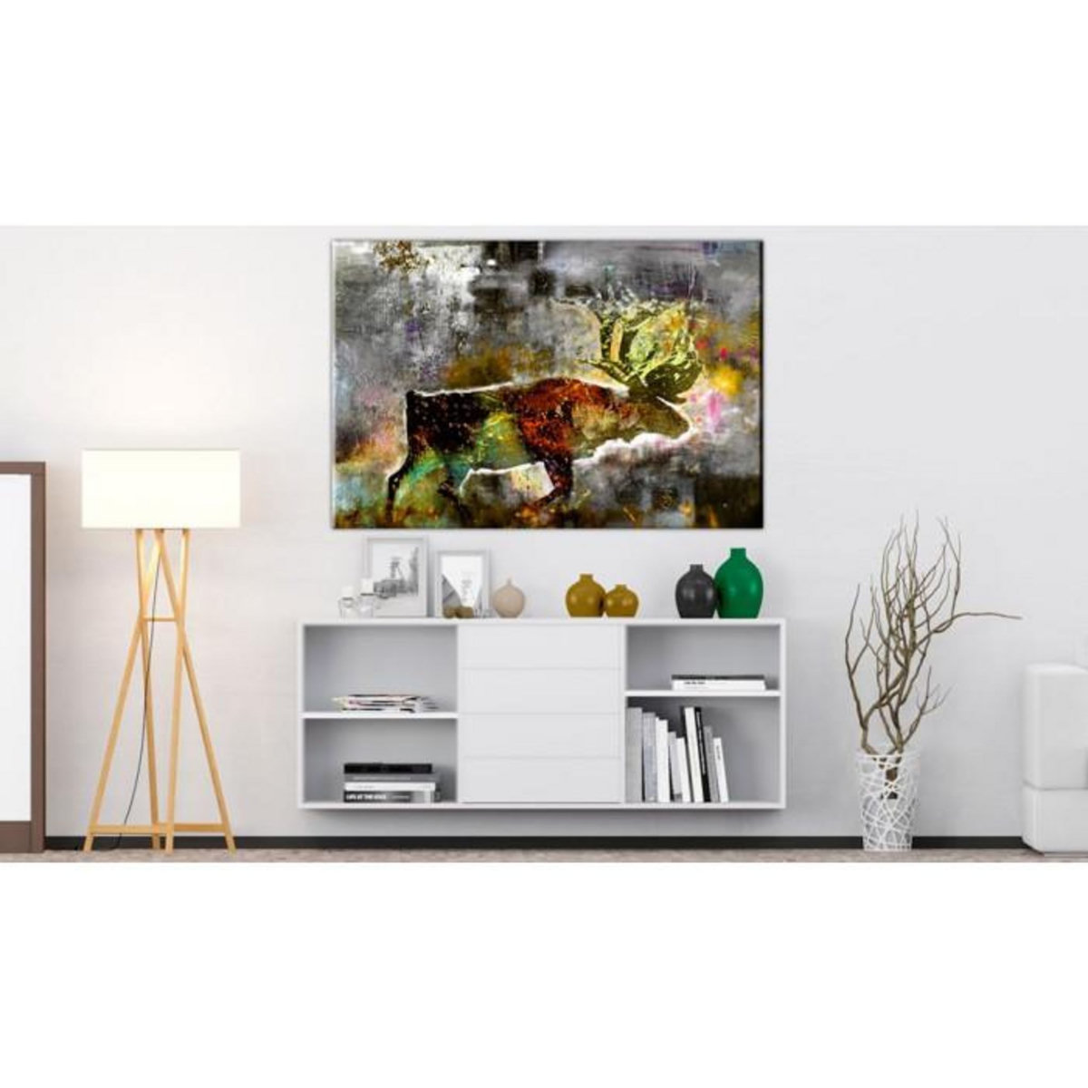 Paris Prix Tableau Imprimé  Emerald Caribou  40x60cm