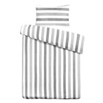 Paris Prix Parure de Lit 2 Pièces  Pina  140x200cm Gris