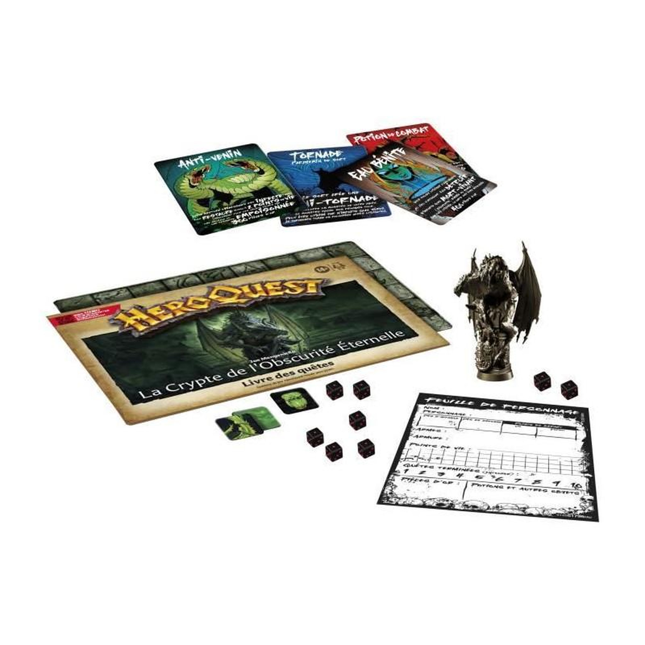 Voir la diapositive 5 : HASBRO Jeu de société Hasbro La Crypte de l'Obscurité Éternelle