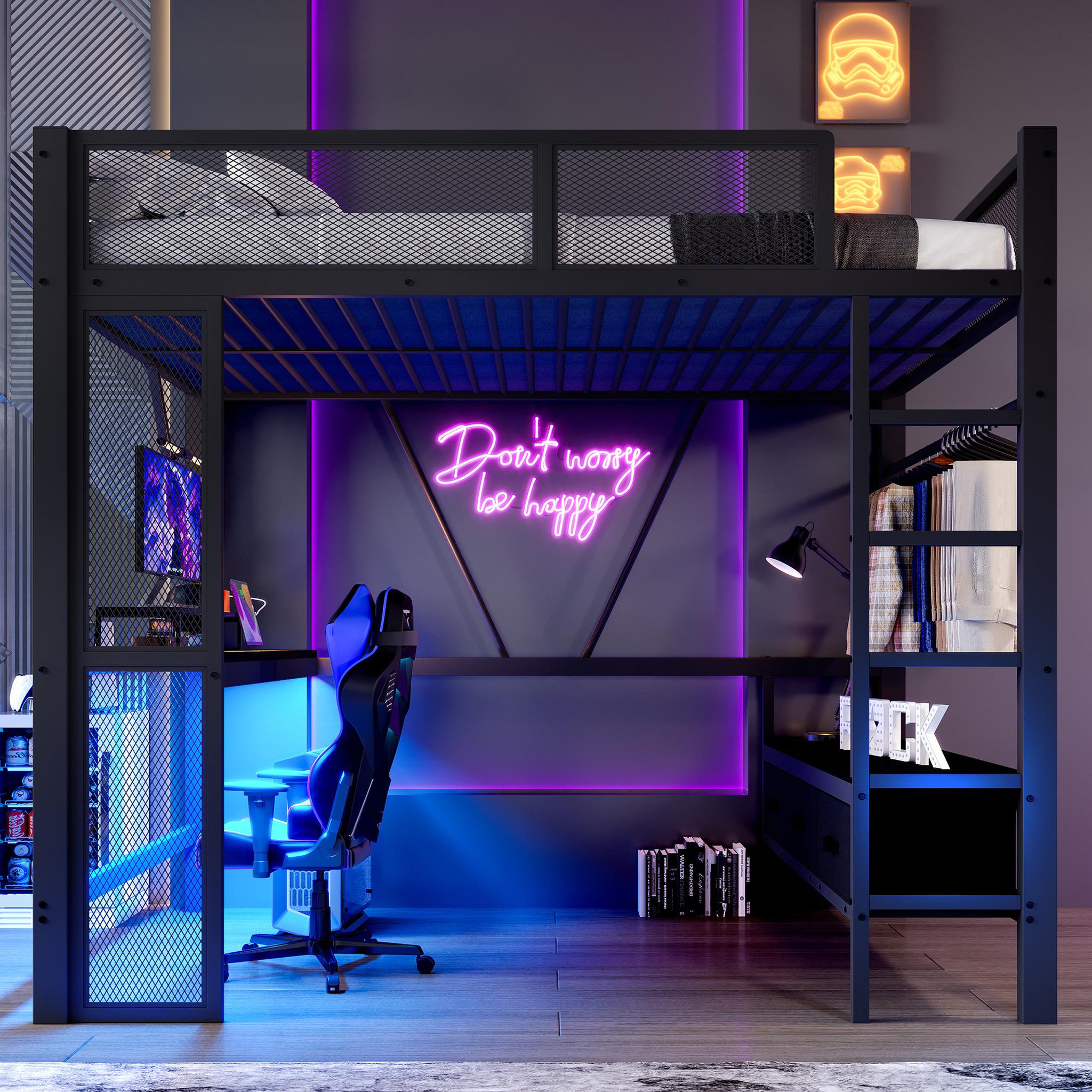 Voir la diapositive 2 : MERAX Lit mezzanine