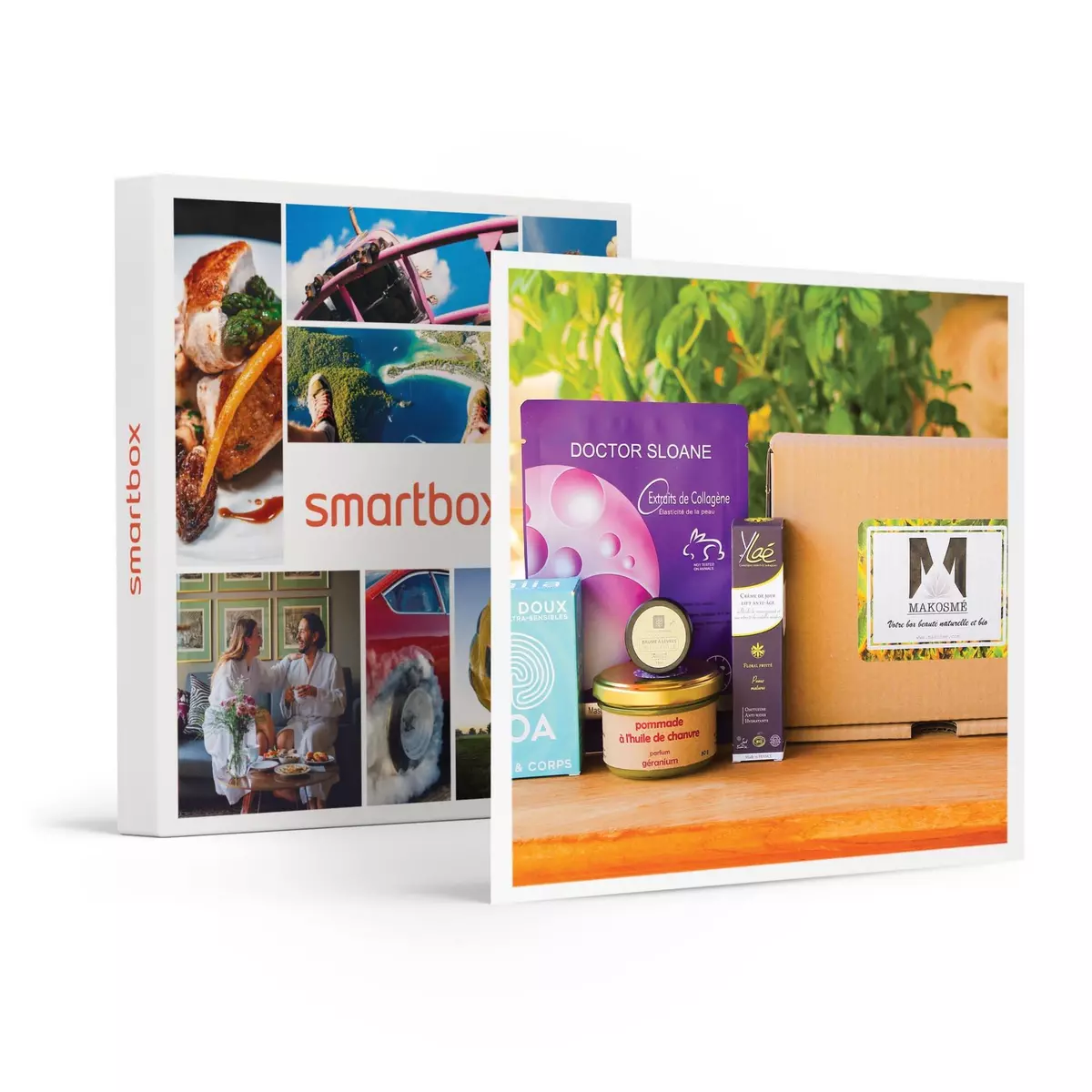 Smartbox Coffret cosmétique bio personnalisé livré chez vous - Coffret Cadeau Bien-être