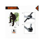 Voir la diapositive 4 : KINGCAMP Chaise de camping - Kingcamp - Vert - Sac de transport inclus
