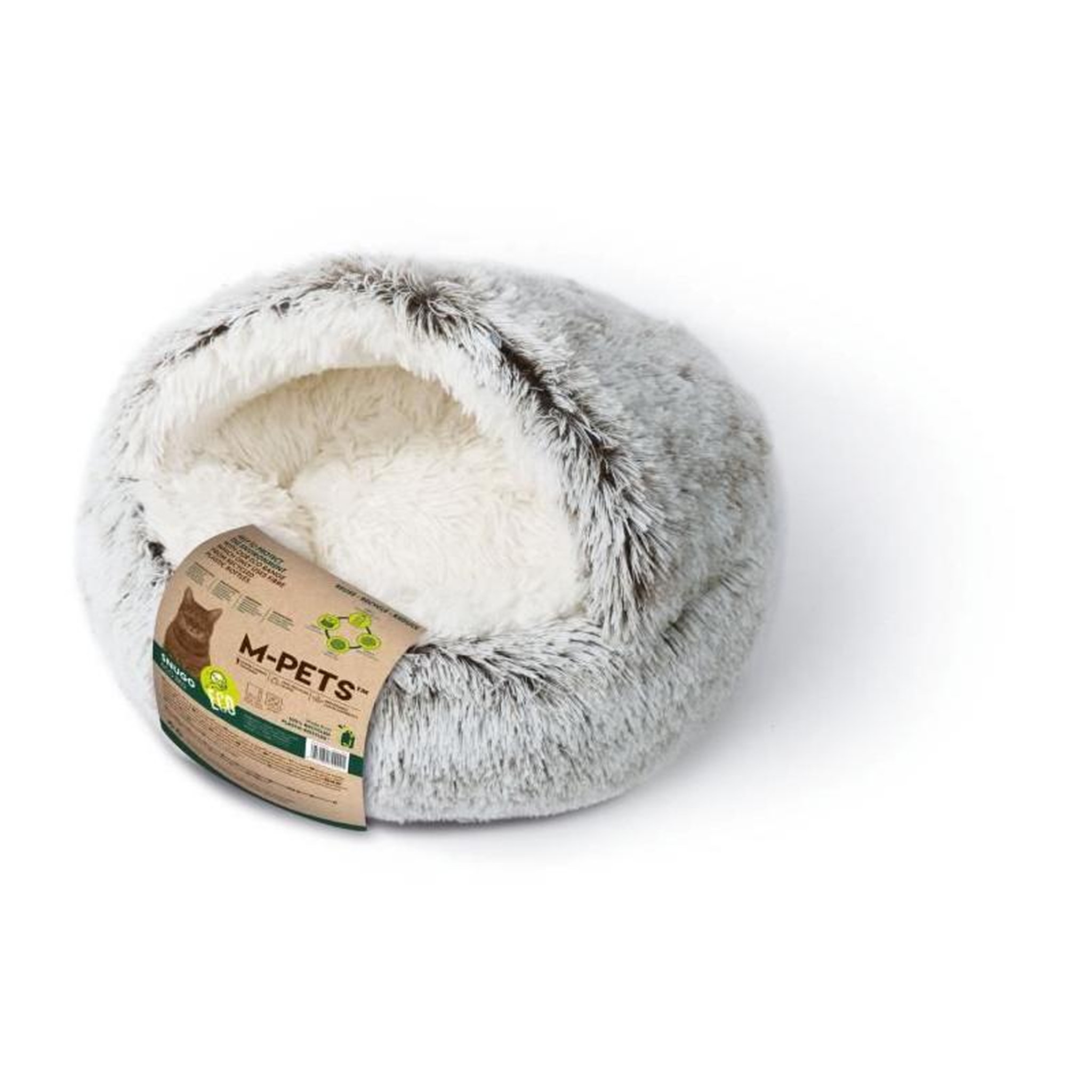 Voir la diapositive 1 : M PETS Lit pour chat M.PETS ECO SNUGO - Gris
