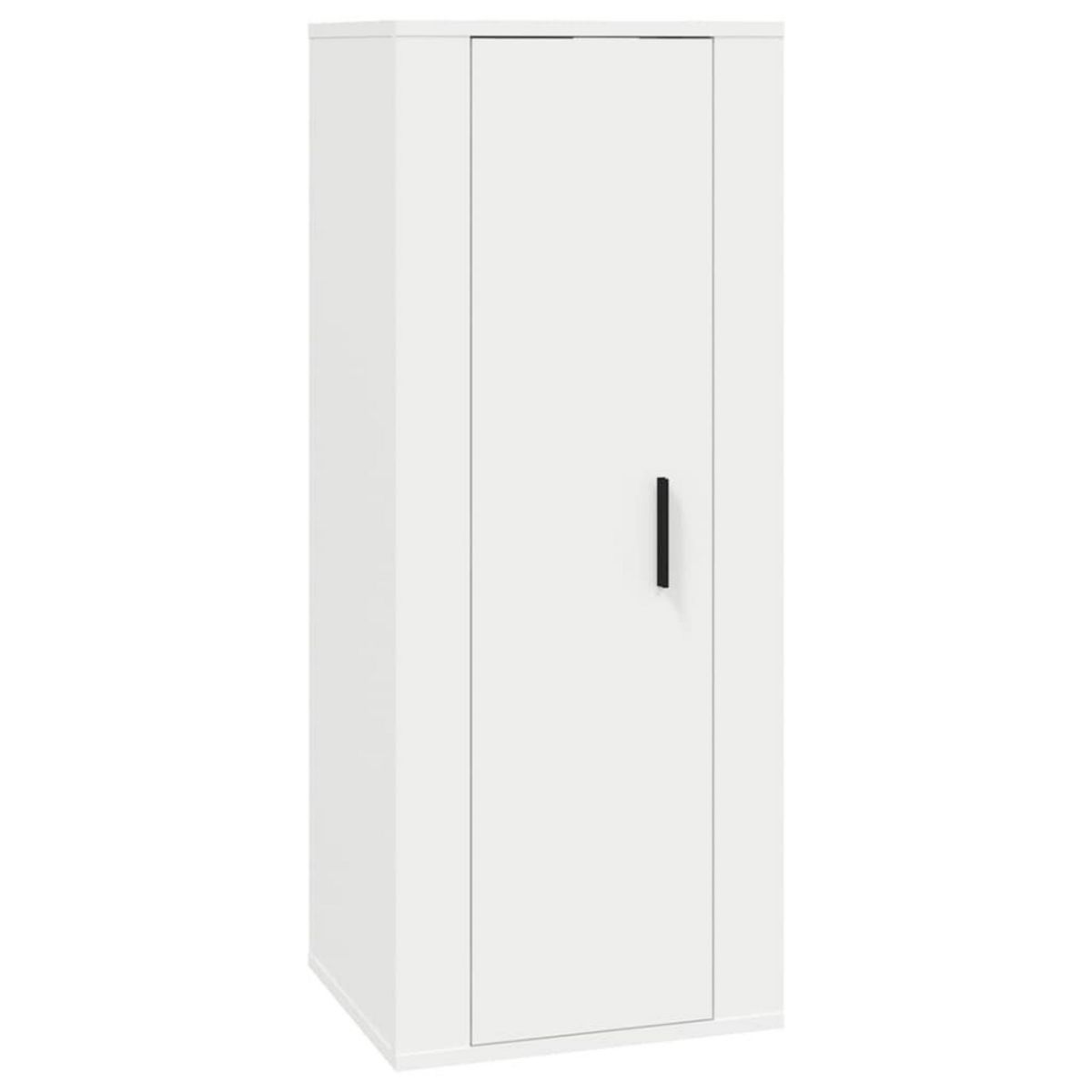 VIDAXL Ensemble de meubles TV 3 pcs Blanc Bois d'ingenierie