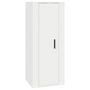 Voir la diapositive 5 : VIDAXL Ensemble de meubles TV 3 pcs Blanc Bois d'ingenierie