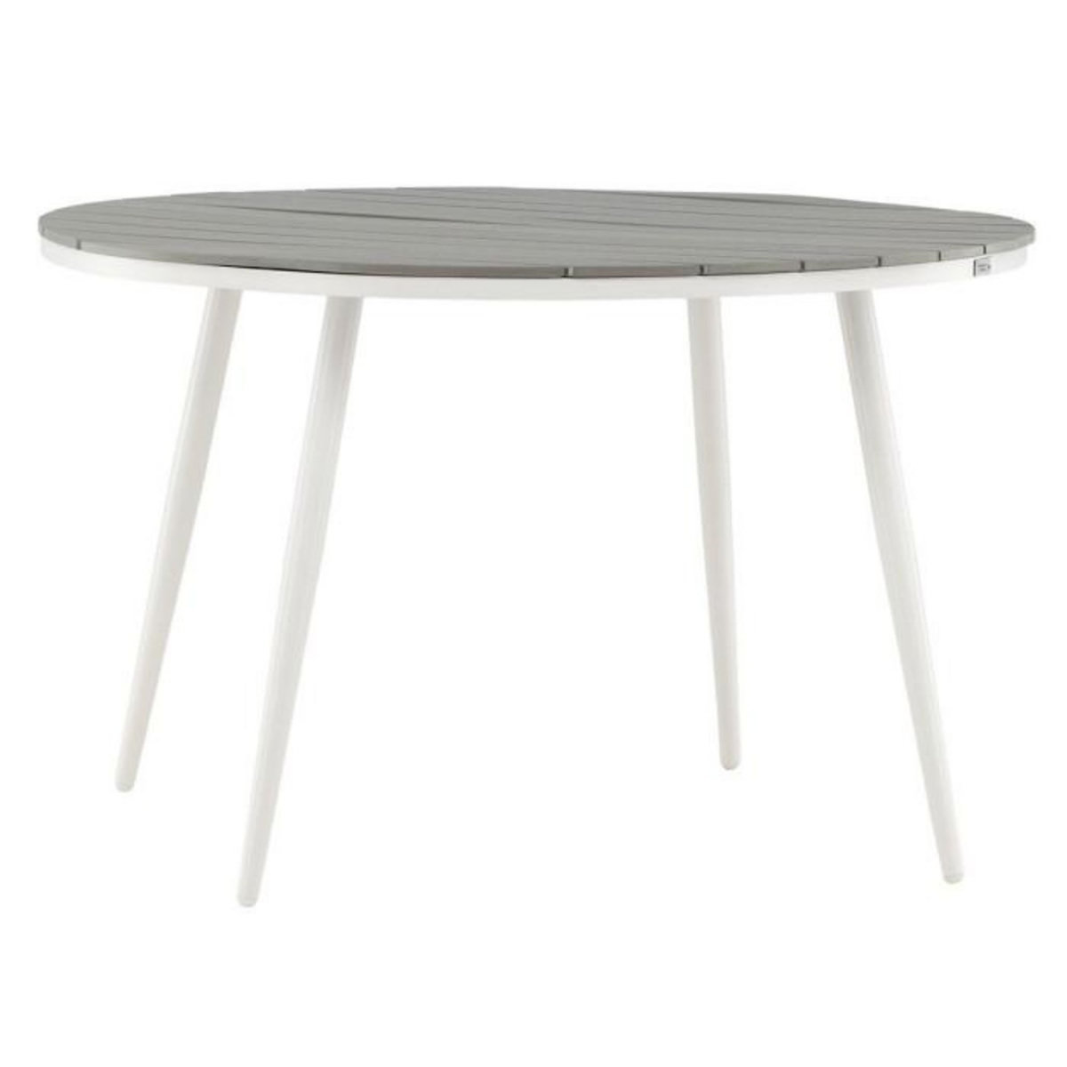 Paris Prix Table de Jardin Ronde  Break  120cm Gris