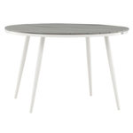 Paris Prix Table de Jardin Ronde  Break  120cm Gris