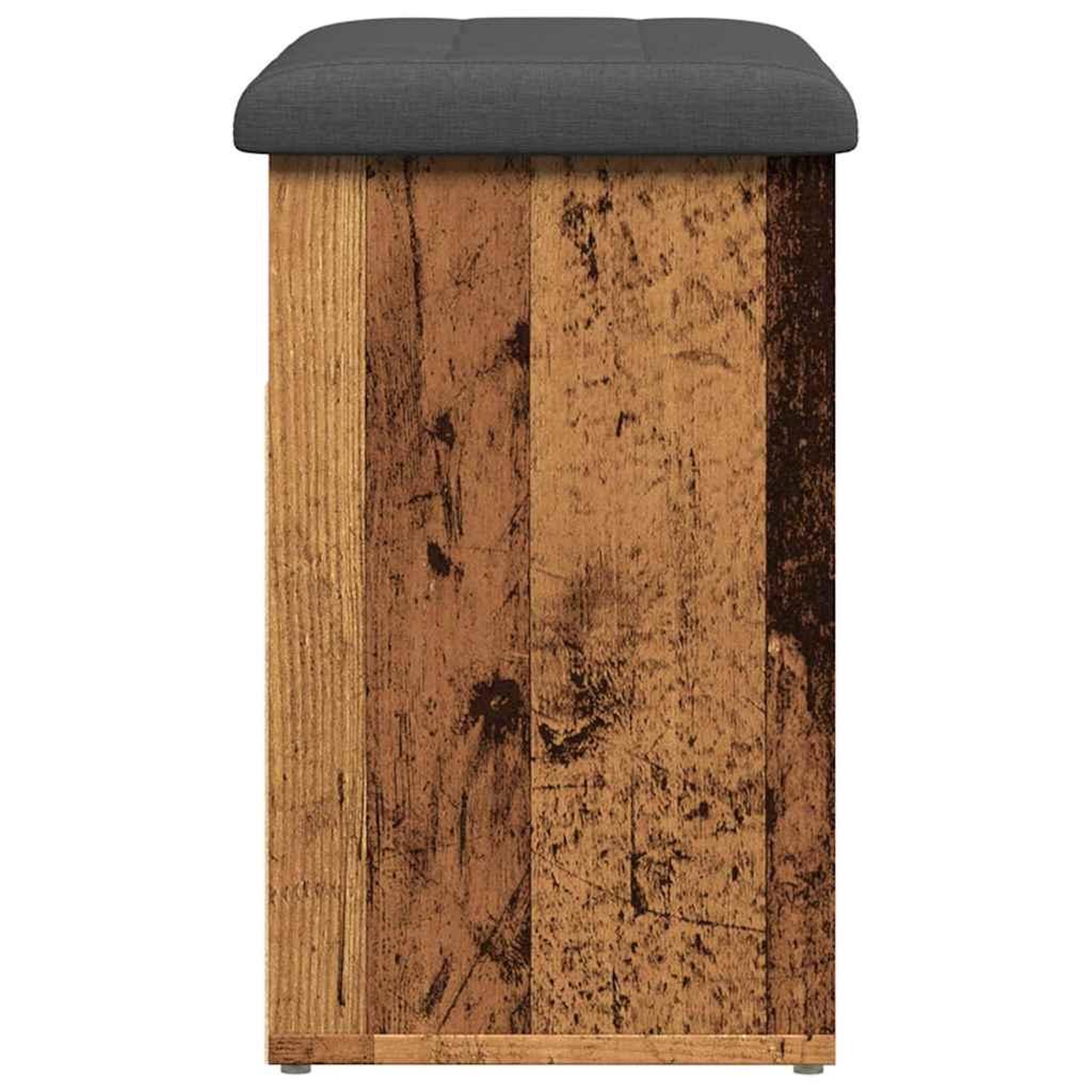 Voir la diapositive 5 : VIDAXL Banc a chaussures vieux bois 62x32x50 cm bois d'ingenierie