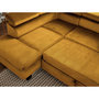 Voir la diapositive 6 : LISA DESIGN Nairobi - canapé d'angle convertible - en velours - 5 places - avec têtières - gauche