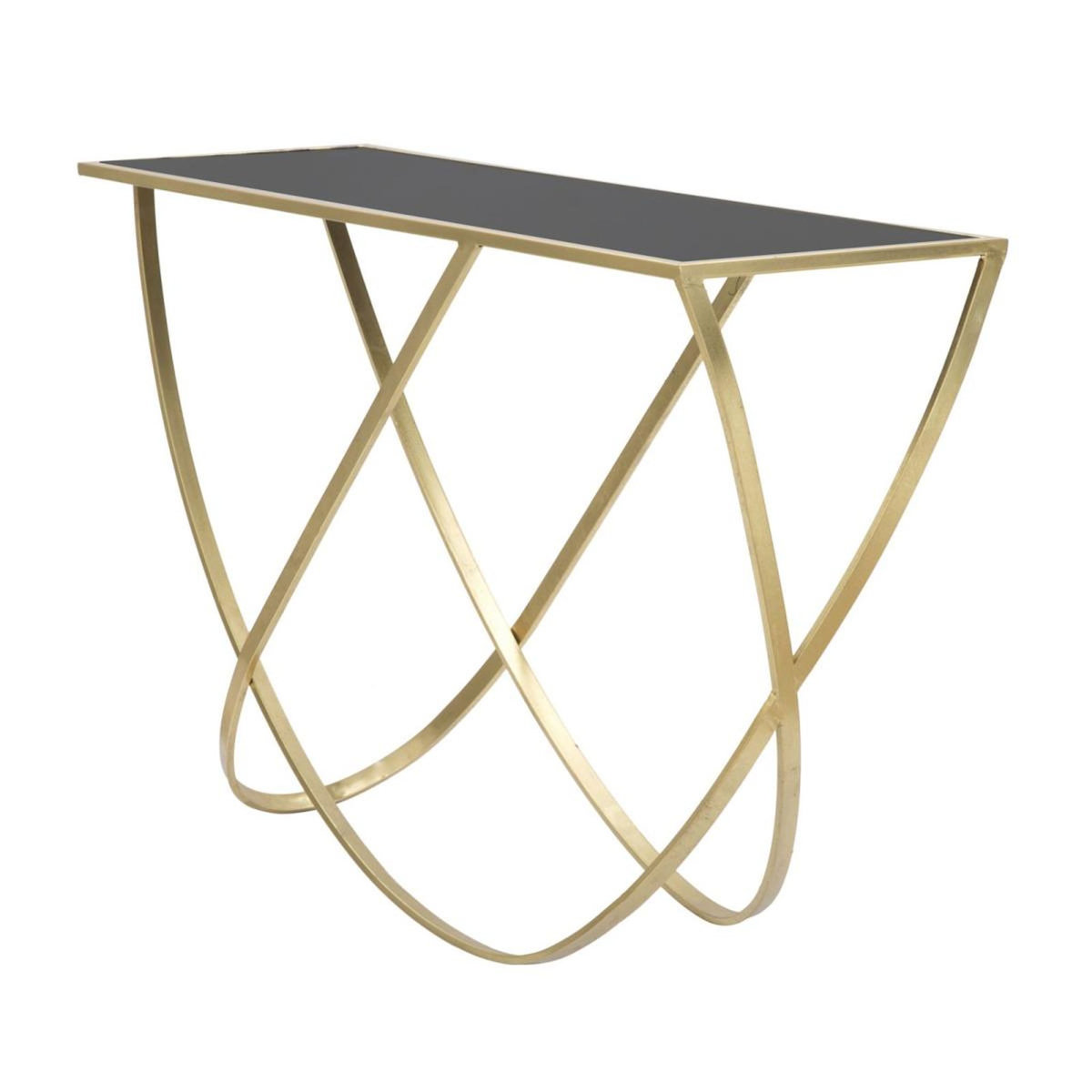 Paris Prix Console Design  Ring  120cm Noir & Or