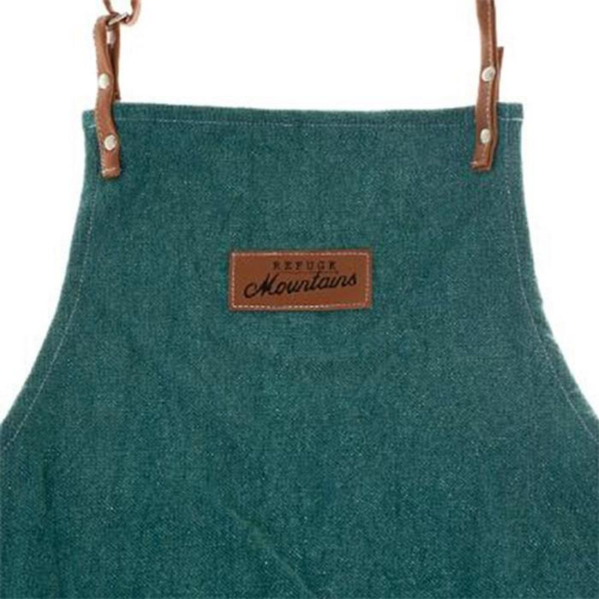 ATMOSPHERA Tablier de Cuisine  Wild  80cm Bleu Canard