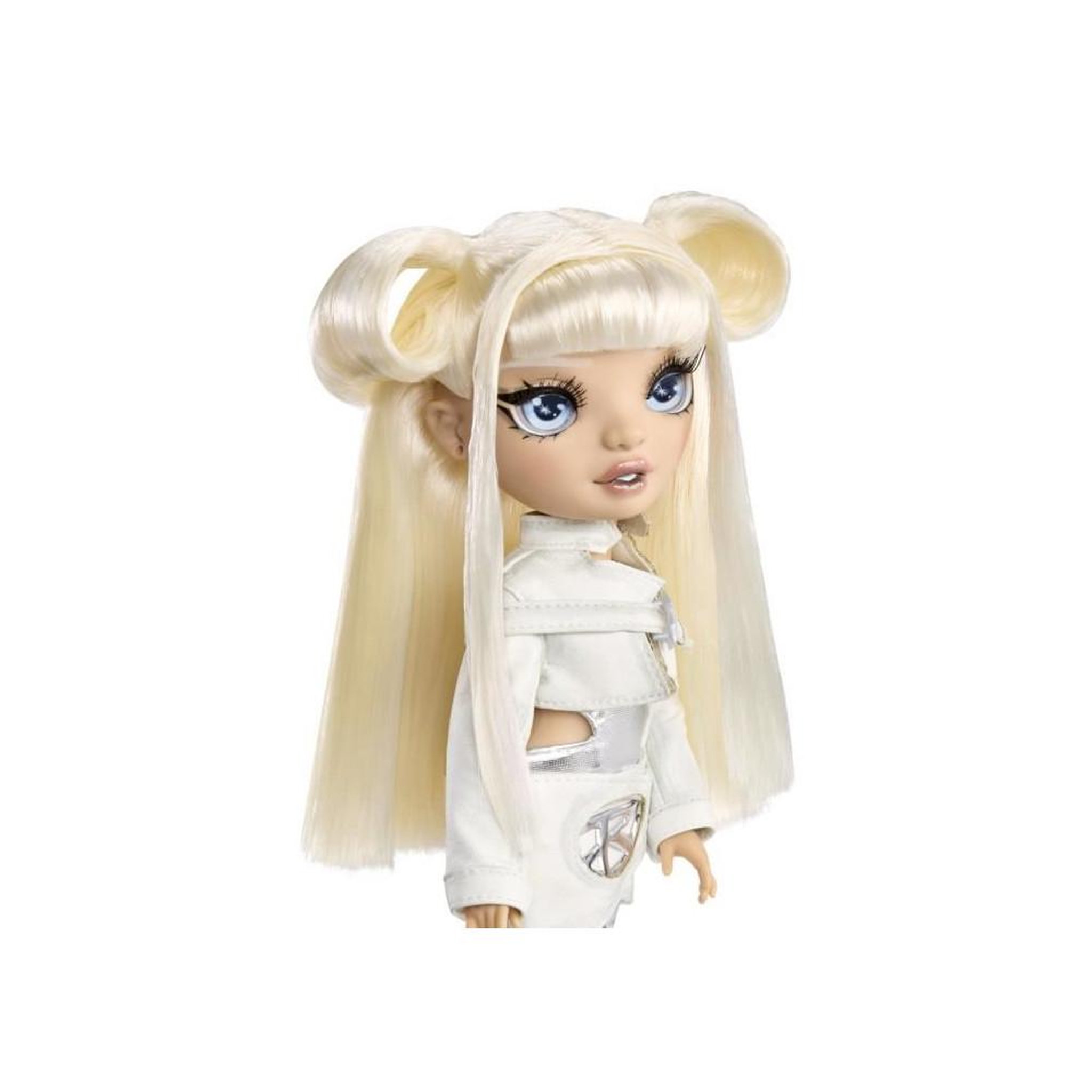 Voir la diapositive 2 : Rainbow Rainbow High Sparkle & Shine Doll- White