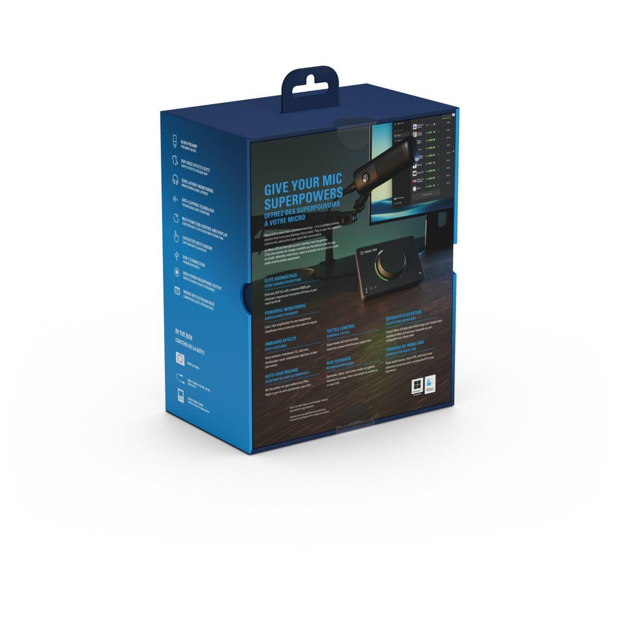 Voir la diapositive 4 : ELGATO GAMING Amplificateur de casque Wave XLR MK.2