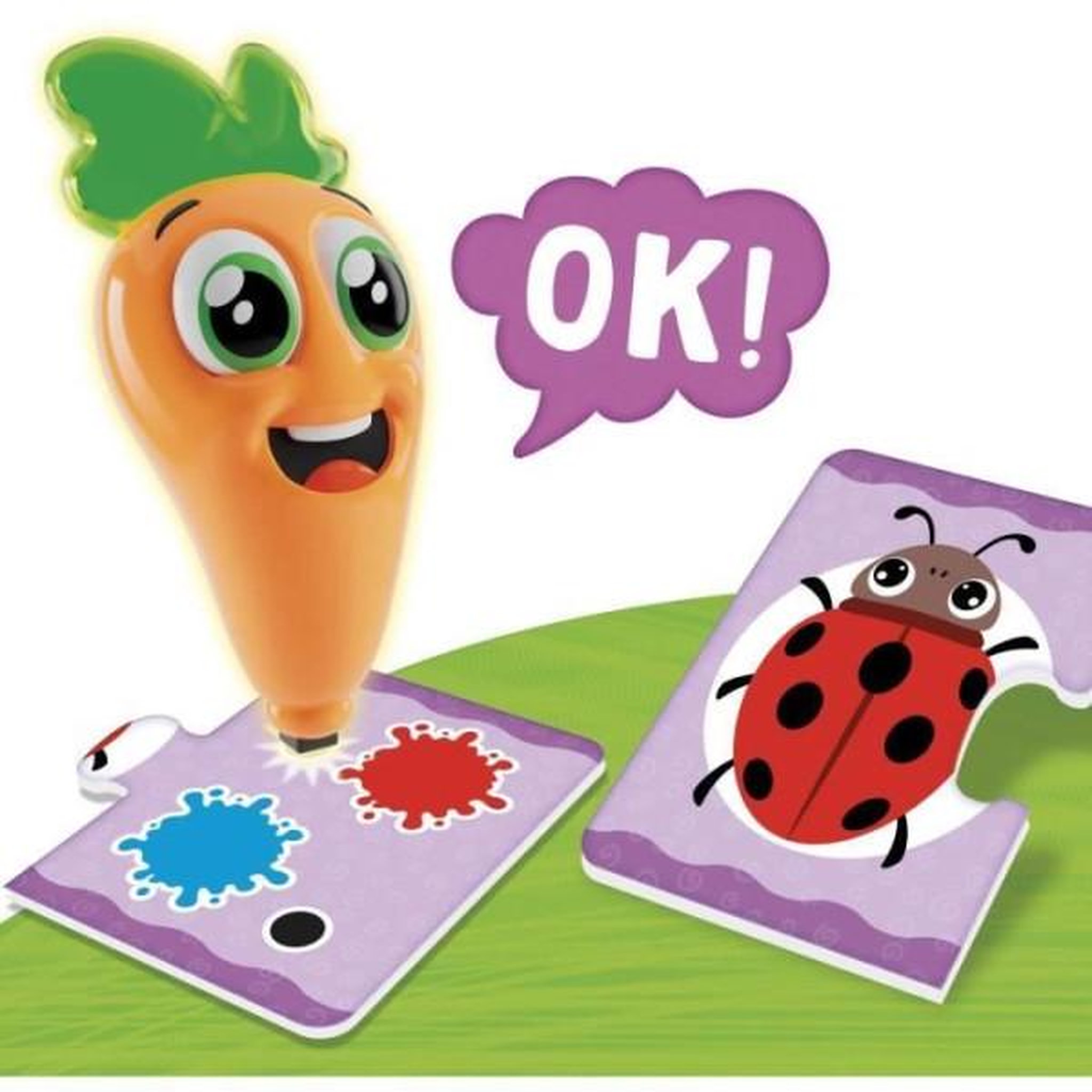 Voir la diapositive 3 : LISCIANI GIOCHI La Ferme - Stylo parlant - CAROTINA BABY - Découverte de la ferme, Stylo interactif