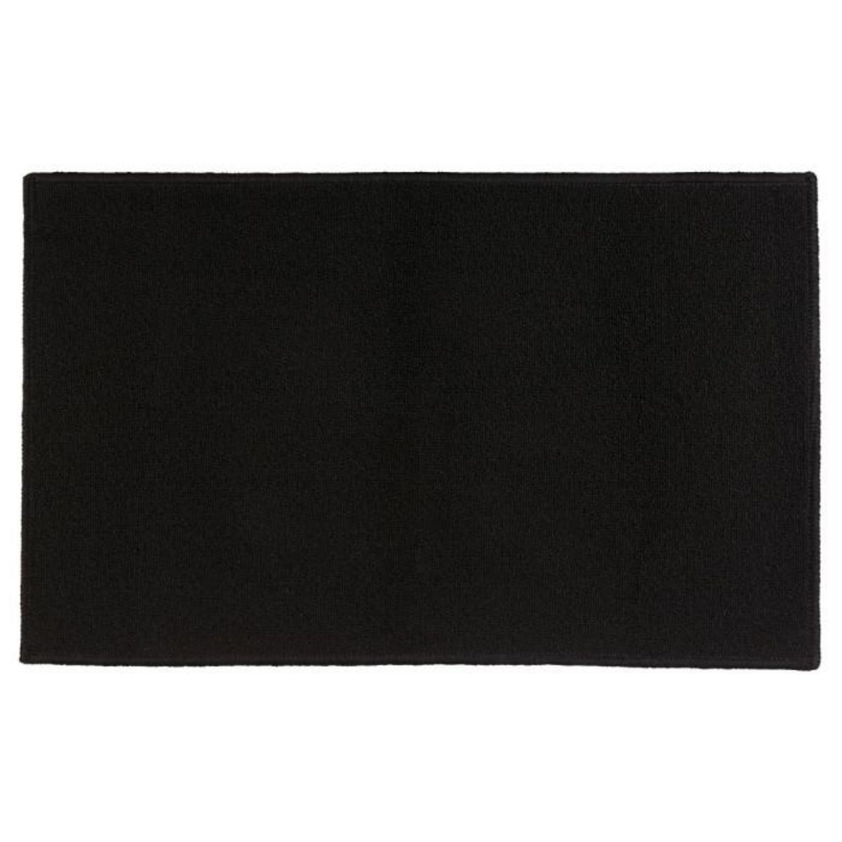 Paris Prix Tapis Uni Anti-dérapant  Protect  50x80cm Noir