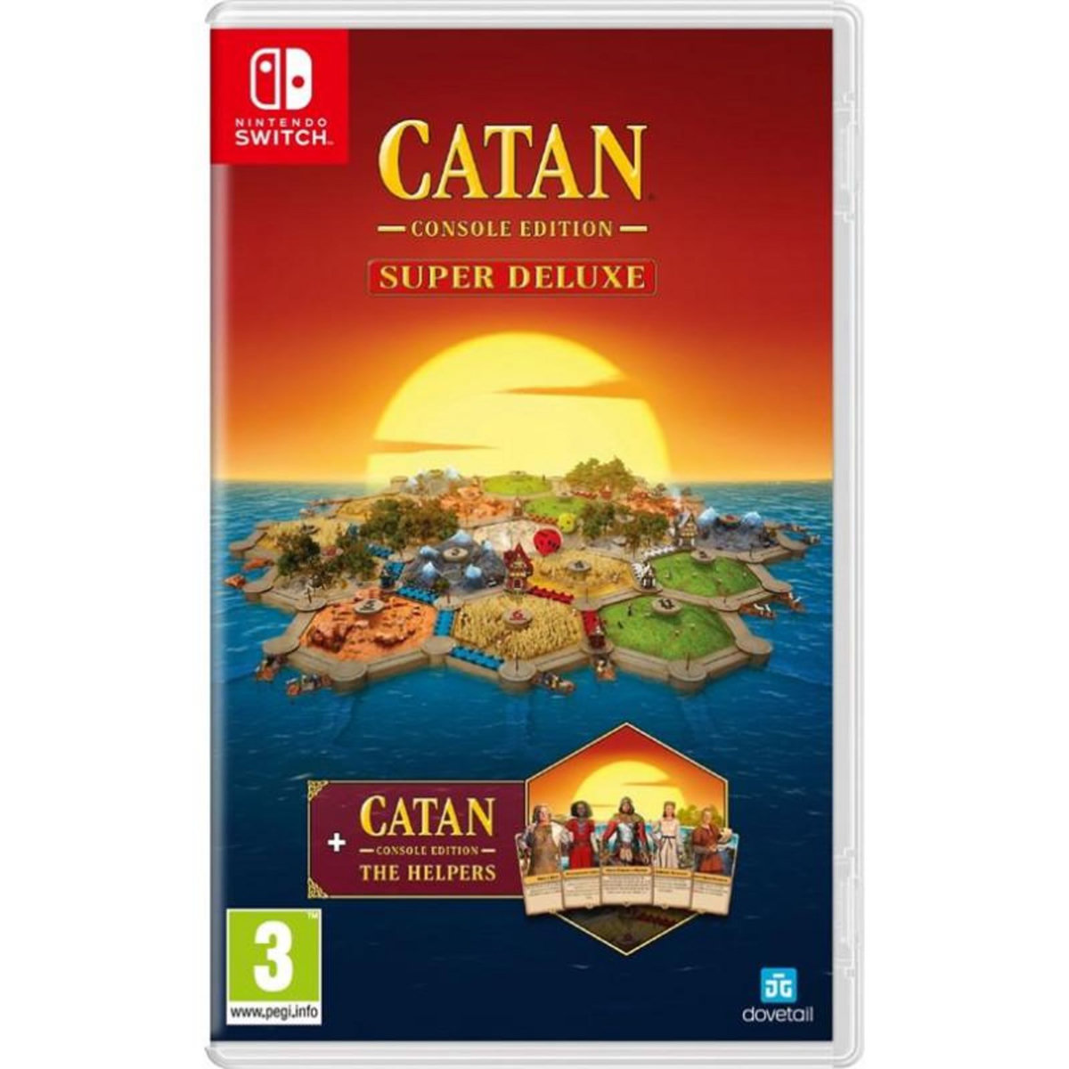 Just for games Catan Console Edition Super Deluxe Nintendo Switch
