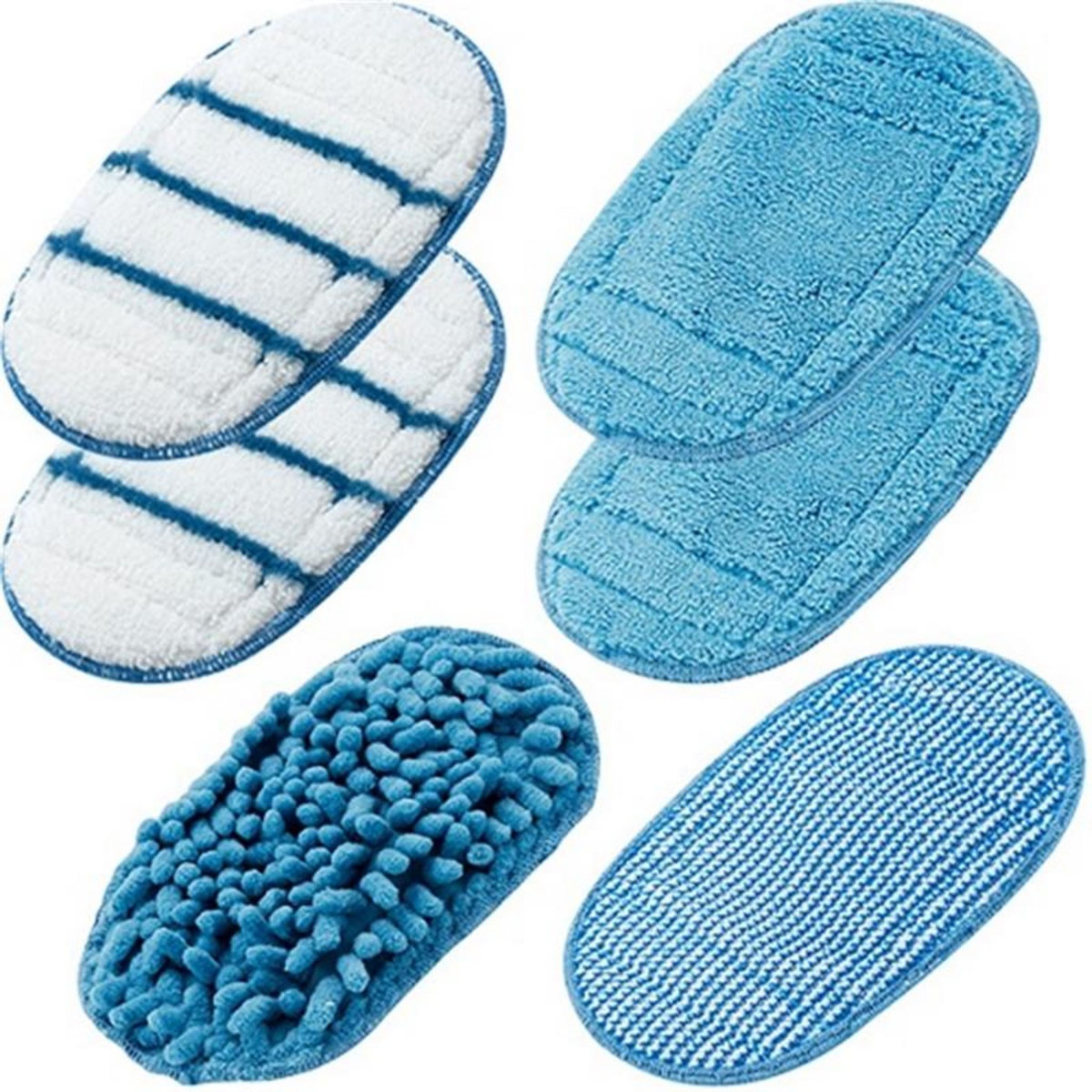 Lot De 6 Tampons Microfibre Compatibles Dupray Neat – Lavables, Ultra-Absorbants Pour Nettoyage Vapeur Sans Traces