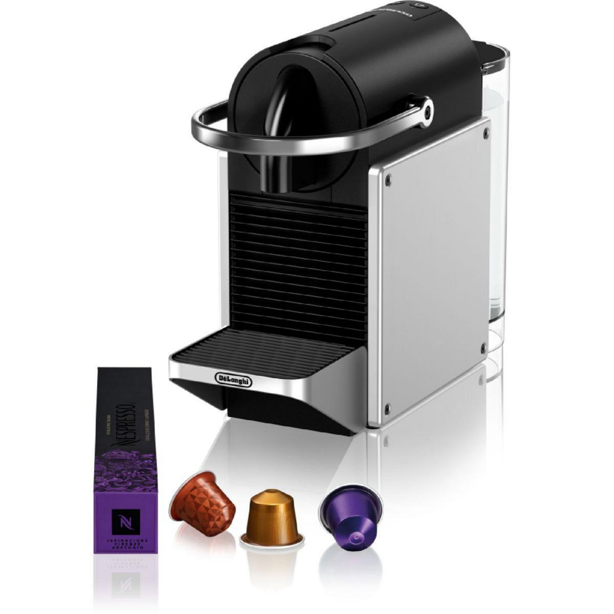 DELONGHI Nespresso Pixie gris metal EN127.S