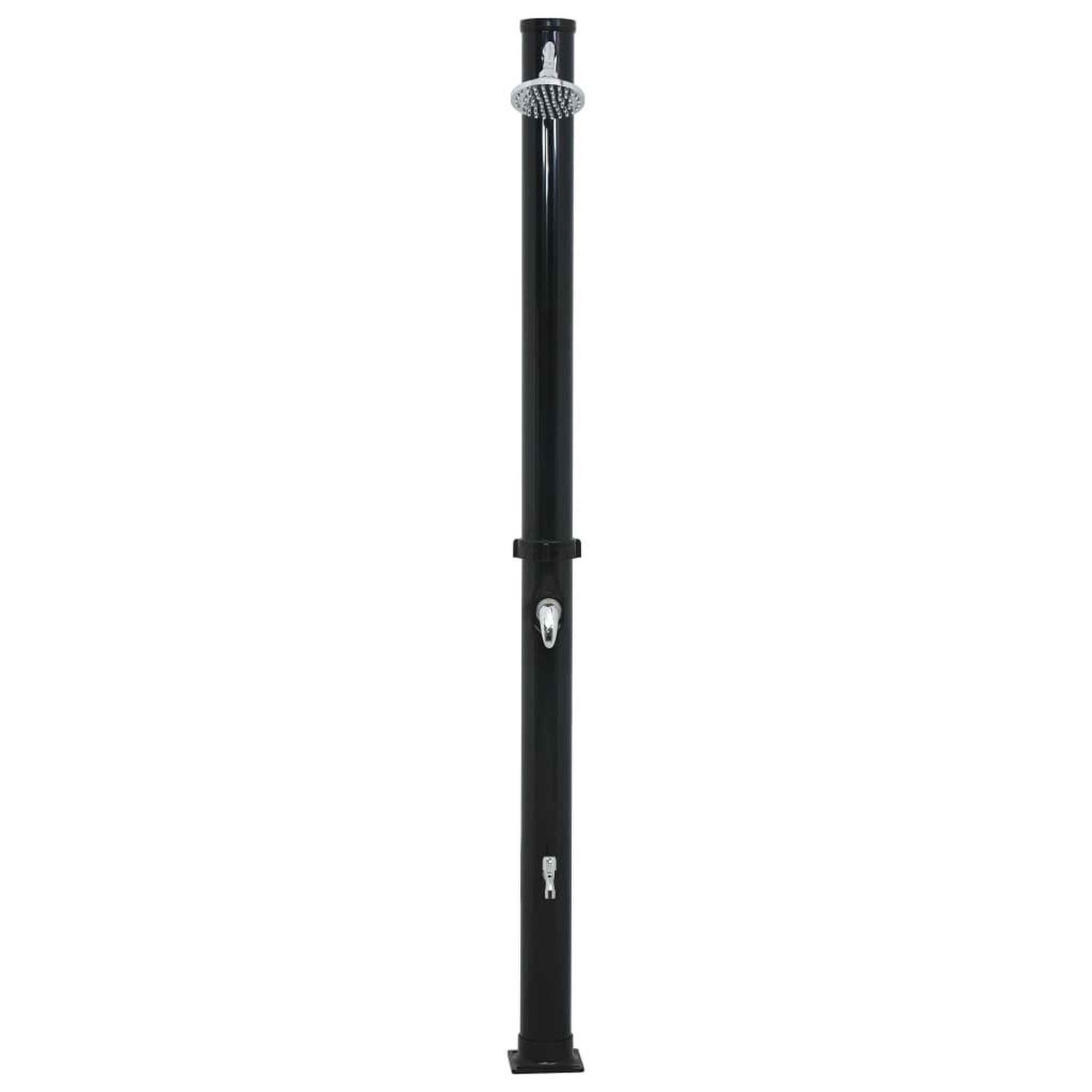 Voir la diapositive 4 : VIDAXL Douche solaire Noir 220 cm 20 L