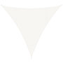 Voir la diapositive 2 : VIDAXL Voile d'ombrage 160 g/m^2 Blanc 4,5x4,5x4,5 m PEHD