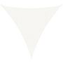 Voir la diapositive 2 : VIDAXL Voile d'ombrage 160 g/m^2 Blanc 4,5x4,5x4,5 m PEHD