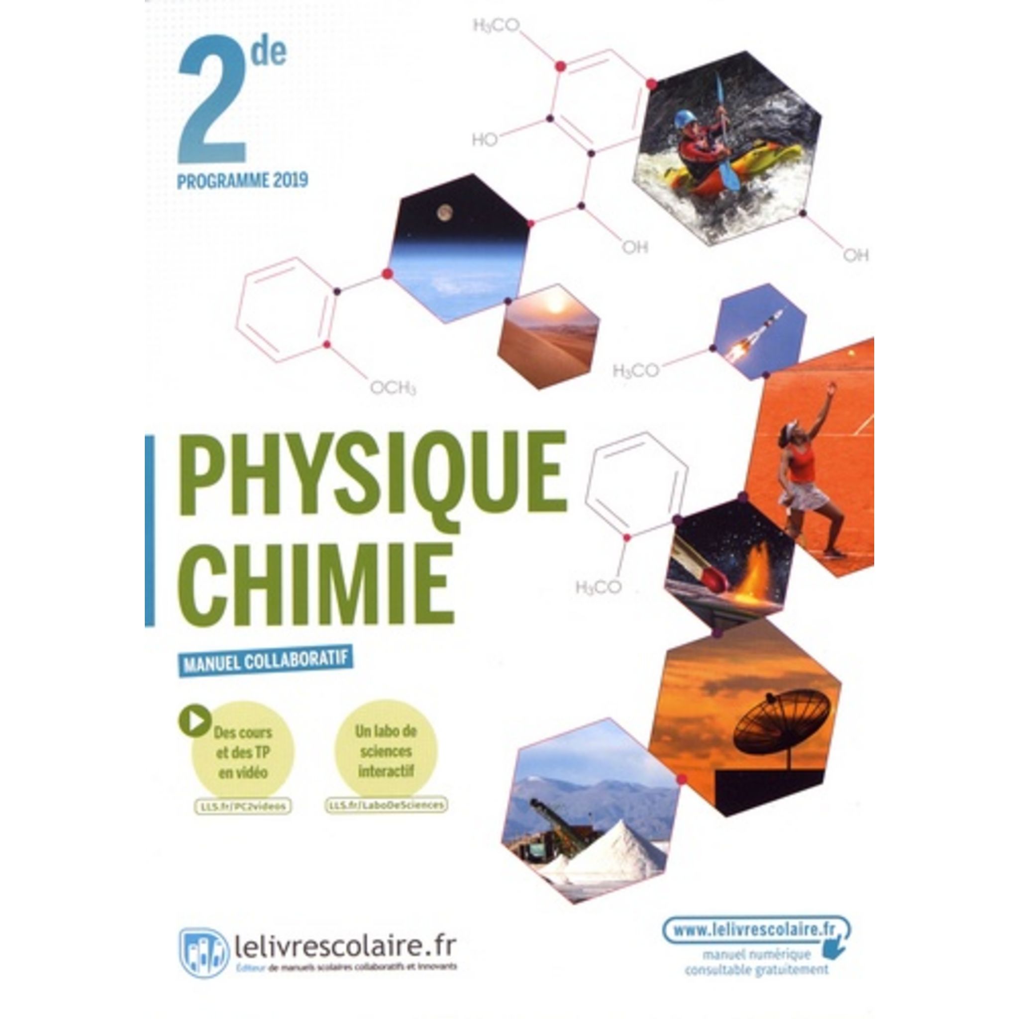 PHYSIQUE-CHIMIE 2DE. MANUEL DE L'ELEVE, EDITION 2019, Douthe Lionel Pas ...