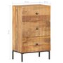 Voir la diapositive 6 : VIDAXL Buffet 45x30x75 cm Bois de manguier massif