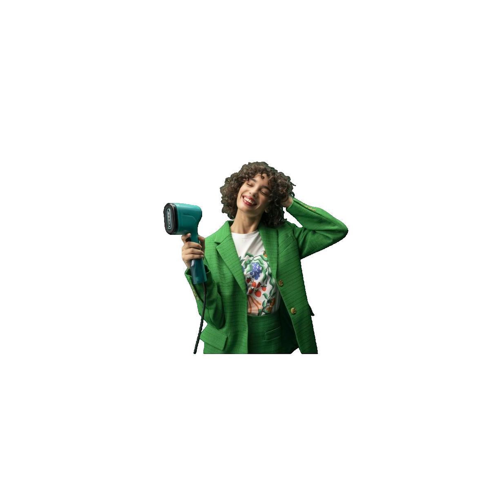 Voir la diapositive 3 : TEFAL Défroisseur vapeur vertical Tefal Pure Pop DT2024 vert