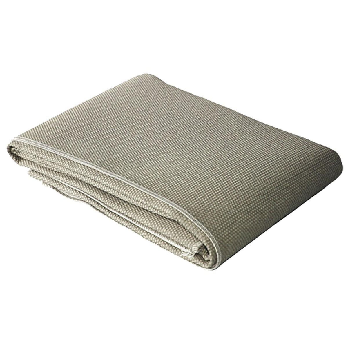 Proweltek Bâche soudure 0,9x2m - Couverture anti‑feu M0 1300 °C - Toile anti‑chaleur fibre de silicate avec induction vermiculite Weltek