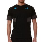 KAPPA T shirt  Garçon Kappa Adobi Alpine F1. Coloris disponibles : Noir