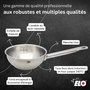 Voir la diapositive 6 : ELO Sauteuse 24 cm en acier inoxydable 18/8 Elo Profi Cuisine