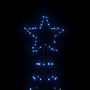 Voir la diapositive 5 : VIDAXL Arbre de Noël cone 1400 LED Bleues 160x500 cm