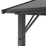 Voir la diapositive 4 : VIDAXL Tonnelle avec toit Aluminium 4x3x2,6 m Noir