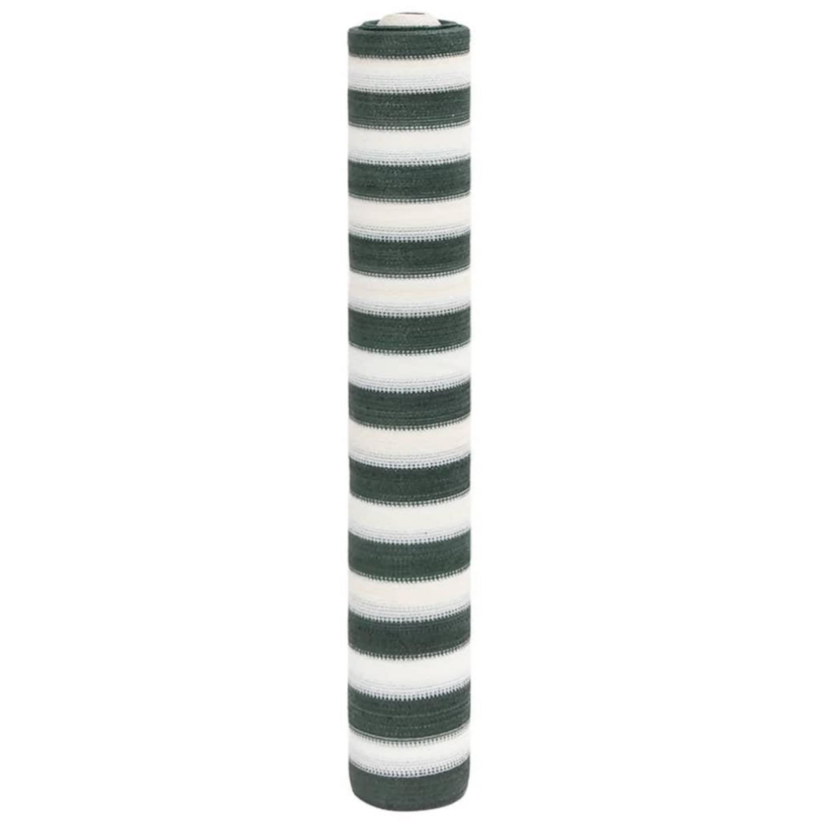 VIDAXL Filet brise-vue vert et blanc 1,5x50 m PEHD 75 g/m²