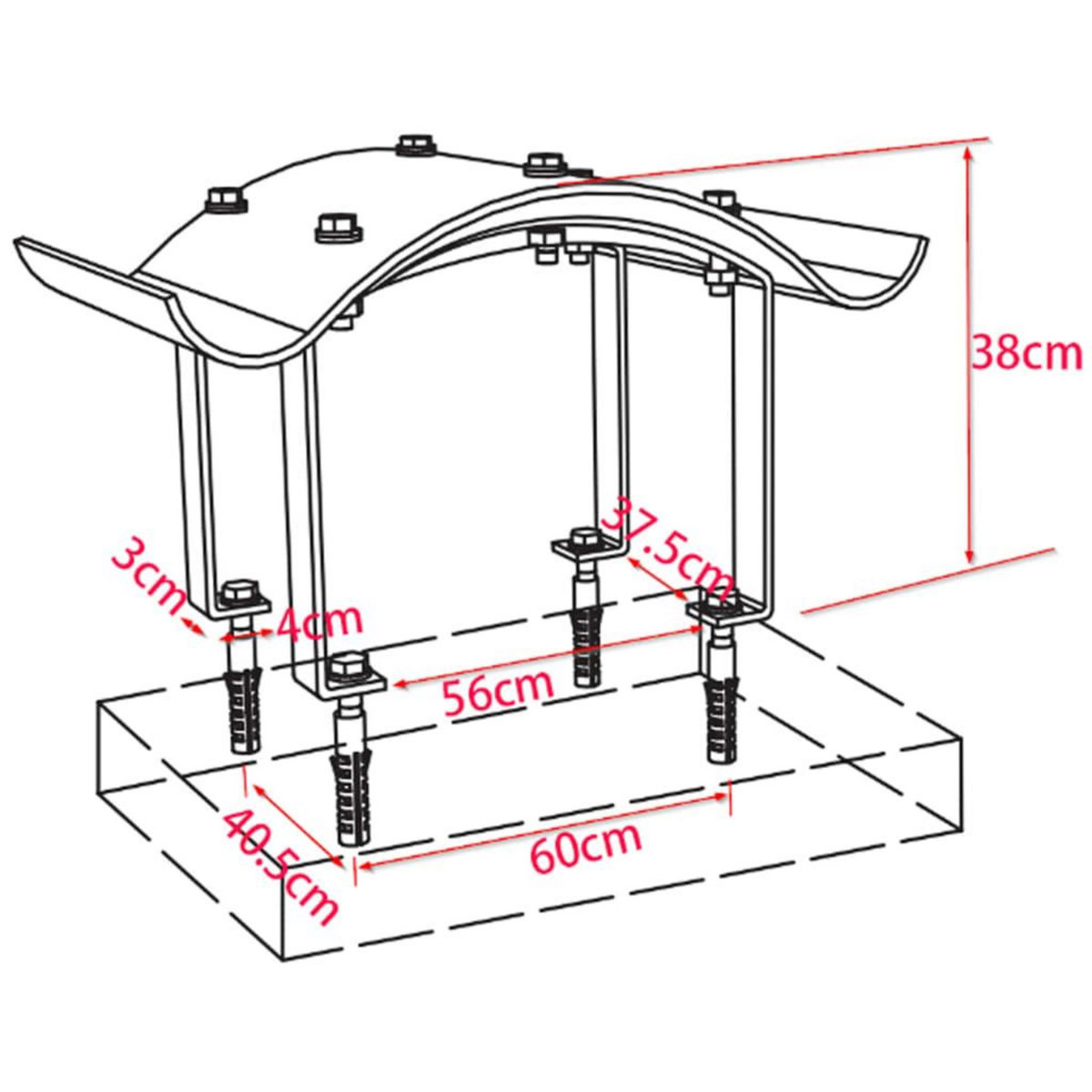 VIDAXL Capot de cheminee Acier inoxydable Argente