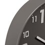 Voir la diapositive 2 : ATMOSPHERA Pendule  Silence  30cm Gris