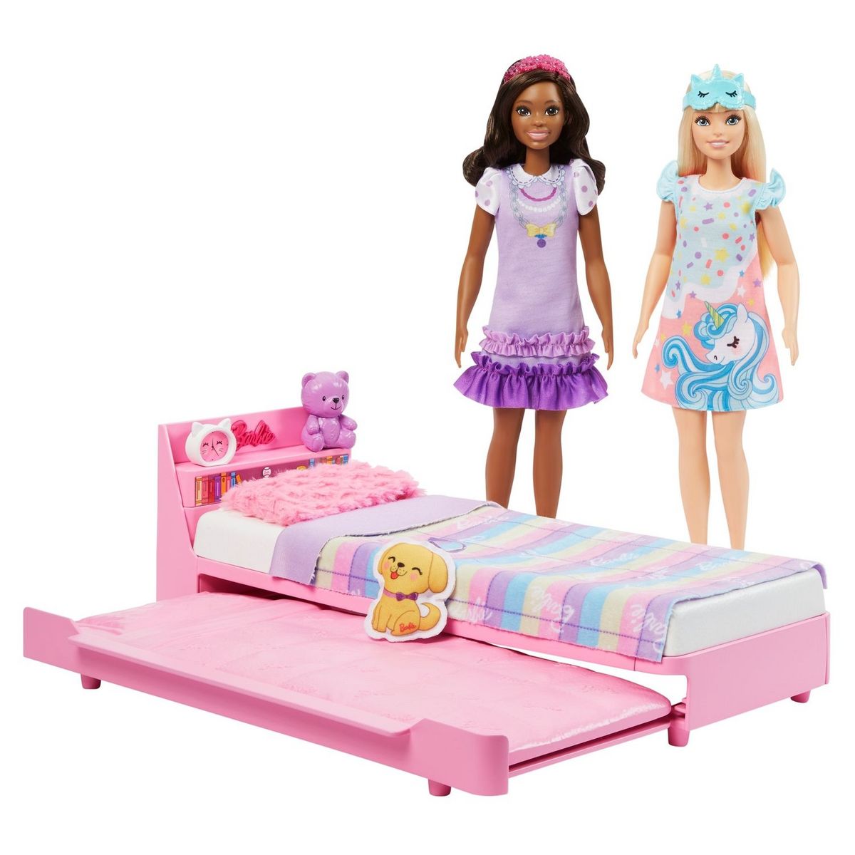 BARBIE Coffret Barbie Heure du coucher 