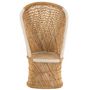 Voir la diapositive 2 : Paris Prix Fauteuil Design en Bambou  Smocla  150cm Naturel